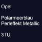 Preview: Opel, Polarmeerblau Perleffekt Metallic, 3TU.